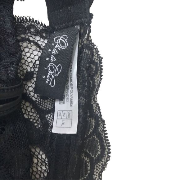 New Oh La La Cheri Bralette Suspenders Gstring Set Size L/XL - Picture 6 of 11